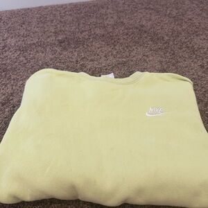Nike Lime Green Sweatshirt | Size Small